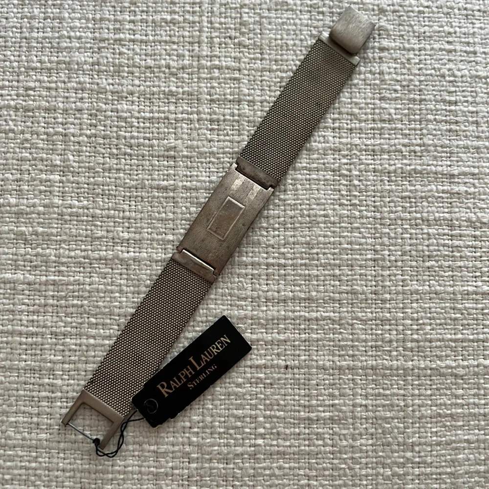 Ralph Lauren deco bracelet with original tags needs polishing - Picture 1 of 5